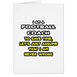 Funny Football Coach T-shirts en geschenken