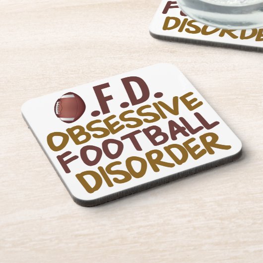 Funny Football Drankjes Onderzetter (Linkerzijde)