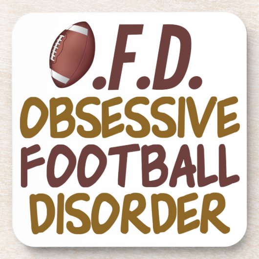 Funny Football Drankjes Onderzetter (Voorkant)