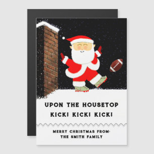 Funny Football kerstkaarten
