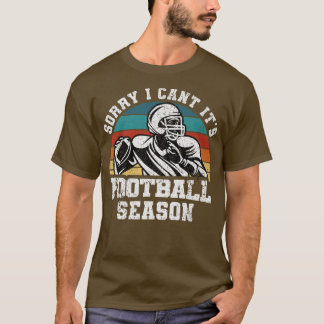 Funny Football Lover, sorry dat ik zijn Football Z T-shirt