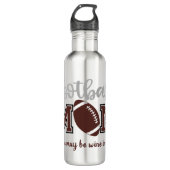 Funny Football mama Waterfles (Voorkant)