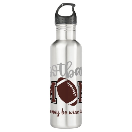 Funny Football mama Waterfles (Voorkant)