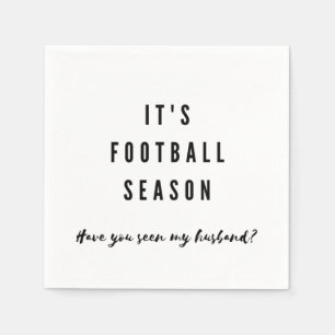 Funny Football Season Husband Super Bowl  Servet