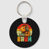 Funny For Capybara Lovers Mens Boys Kids Graphics Sleutelhanger (Voorkant)