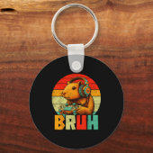 Funny For Capybara Lovers Mens Boys Kids Graphics Sleutelhanger (Voorkant)