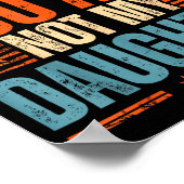 Funny For Father Dad From Daughter Father's Day Da Poster (Hoek)