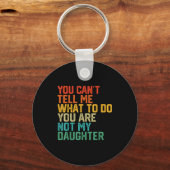 Funny For Father Dad From Daughter Father's Day Da Sleutelhanger (Voorkant)