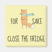 Funny for Fox Sake sluit de vriend. Magneet (Voorkant)