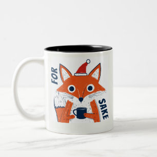 Funny for Fox Sake Tweekleurige Koffiemok