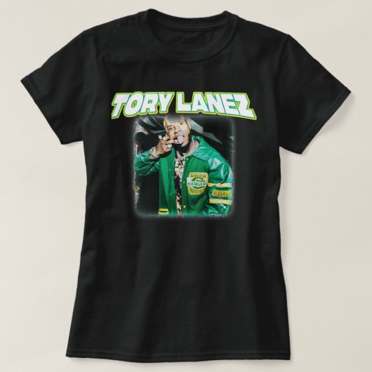 Funny for Mannen Tory Lanez Rap Bootleg T-shirt (Design voorkant)