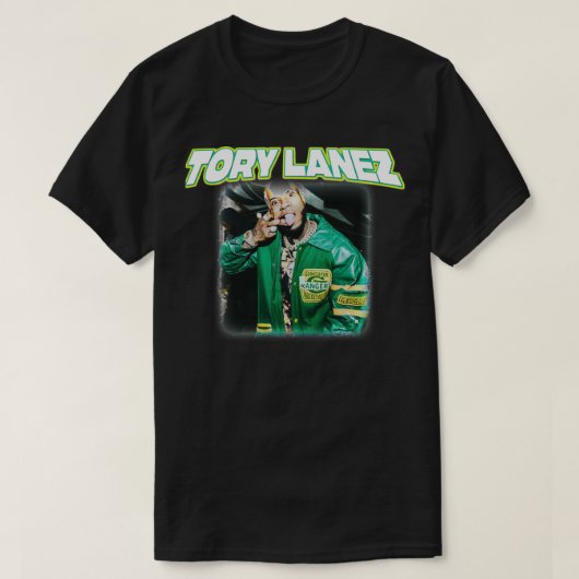 Funny for Mannen Tory Lanez Rap Bootleg T-shirt (Design voorkant)