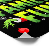 Funny Forced Family Fun Christmas Holiday Men Kids Poster (Hoek)