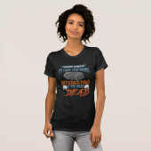 Funny Forensic Science Police rechercheur Quote T-shirt (Voorkant volledig)
