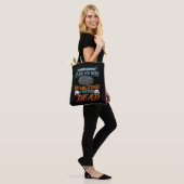 Funny Forensic Science Police rechercheur Quote Tote Bag (Op model)