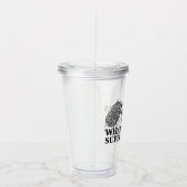 Funny Forensics Expert Acryl Drinkbeker (Rechts)