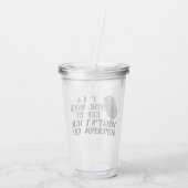 Funny Forensics Expert Acryl Drinkbeker (Achterkant)