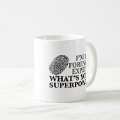 Funny Forensics Expert Koffiemok (Voorkant rechts)