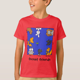 Funny Forest Animals-"Forest Vrienden" T-shirt