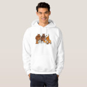 Funny Forest Animals Hoodie (Voorkant volledig)