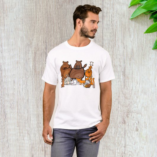 Funny Forest Animals T-shirt