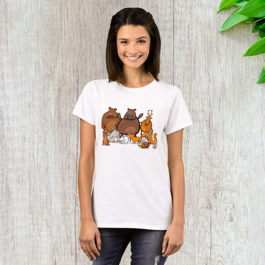 Funny Forest Animals T-shirt