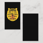 Funny Forest Beer Camping Hiking Quote Gift Visitekaartje (Voorkant / Achterkant)