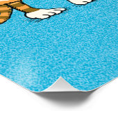 Funny Forgetful Cat Poster (Hoek)