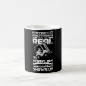 Funny Forklift Operator Koffiemok (Center)