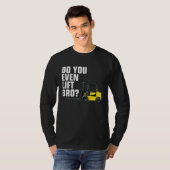 Funny Forklift Warehouse T  Do You Even Lift Bro T-shirt (Voorkant volledig)