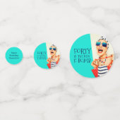 Funny Forty is de nieuwe F-Bomb verjaardag Confetti (Voorkanten)