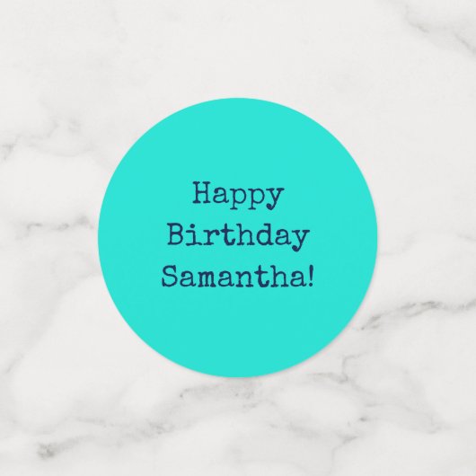 Funny Forty is de nieuwe F-Bomb verjaardag Confetti (Kleine voorkant)