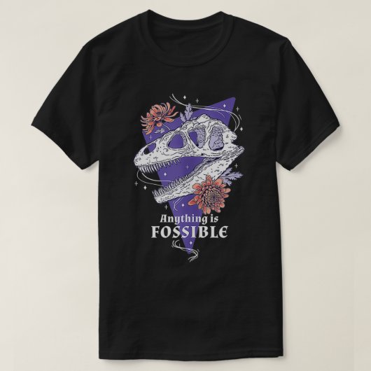 Funny Fossil T-shirt (Design voorkant)