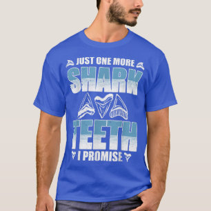 Funny Fossil Tooth Hunter Quote voor haaientand T-shirt