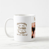 Funny Foto Best Friends Personalized Coffee Mok (Links)