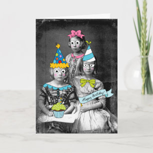 Funny foto Birthday Card Kaart