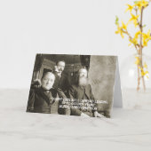 FUNNY FOTO UIT DE JAREN 1890 PATHISCH VERDRIETIGE  KAART (Gele Bloem)