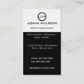 Funny - Fotografe Visitekaartje (Achterkant)