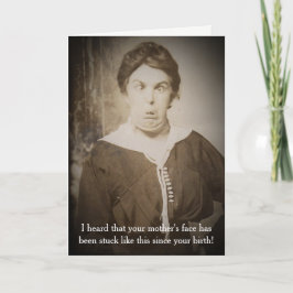 Funny Fotografie-verjaardagskaart Kaart