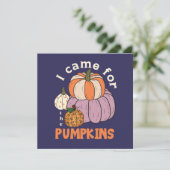Funny Four Pumpkins Herfst (Staand voorkant)
