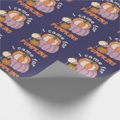 Funny Four Pumpkins Herfst Cadeaupapier (Hoek)