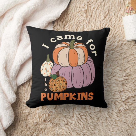 Funny Four Pumpkins Herfst Kussen (Deken)