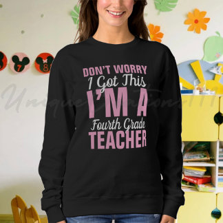 Funny Fourth Grade Teacher Trui