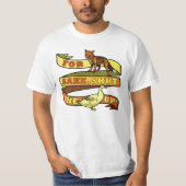 Funny Fox Duck Animal Pun T-shirt (Voorkant)