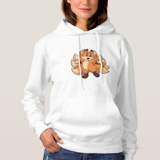 Funny Fox Hoodie (Voorkant)