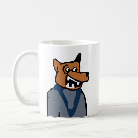 Funny Fox Koffiemok (Links)