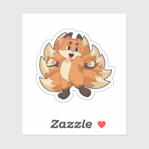 Funny Fox Sticker