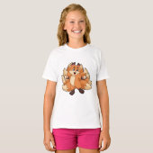 Funny Fox T-shirt (Voorkant volledig)