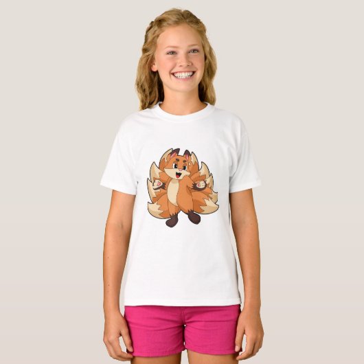 Funny Fox T-shirt (Voorkant volledig)