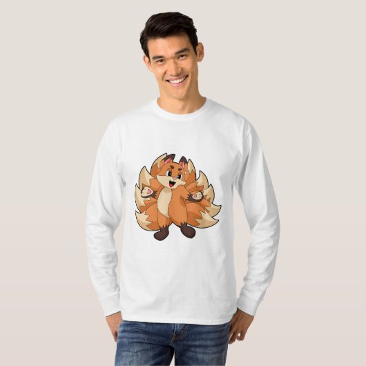 Funny Fox T-shirt (Voorkant volledig)